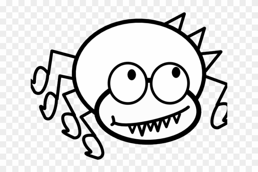 Cartoon Spiders Clipart - 18 Funny Birthday Wishes #162040
