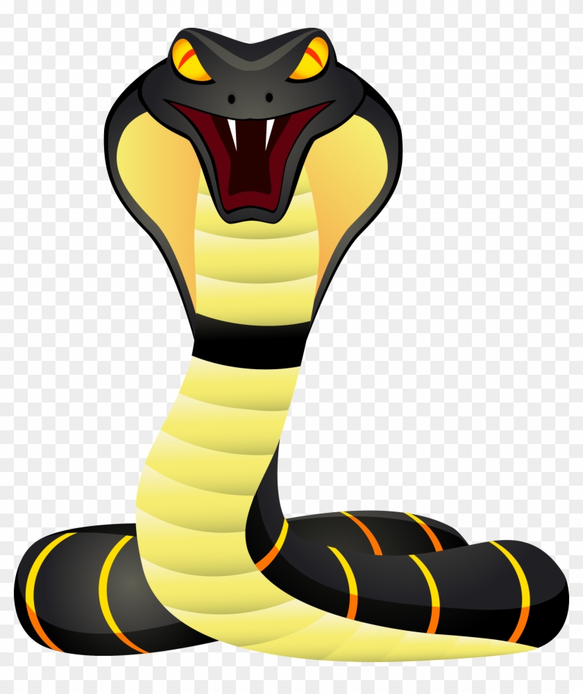 Cute Snake Png Image - Wallmonkeys Wall Decals Wallmonkeys King Cobra Peel #162426