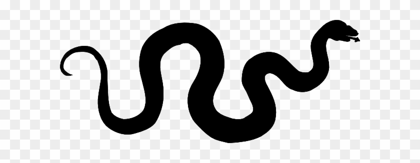Boa Clipart Long - Snake Silhouette #162704