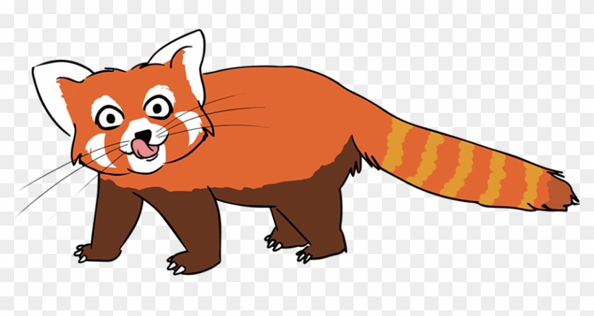 Panda Clipart Colorful - Cartoon Red Pandas Playing #163096