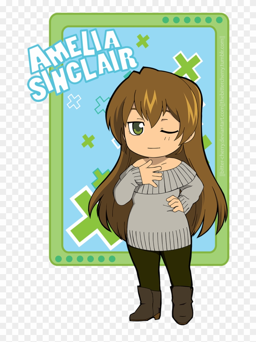 Amelia Sinclair Sticker By Bitter-cherry - Bitter Cherry #163132
