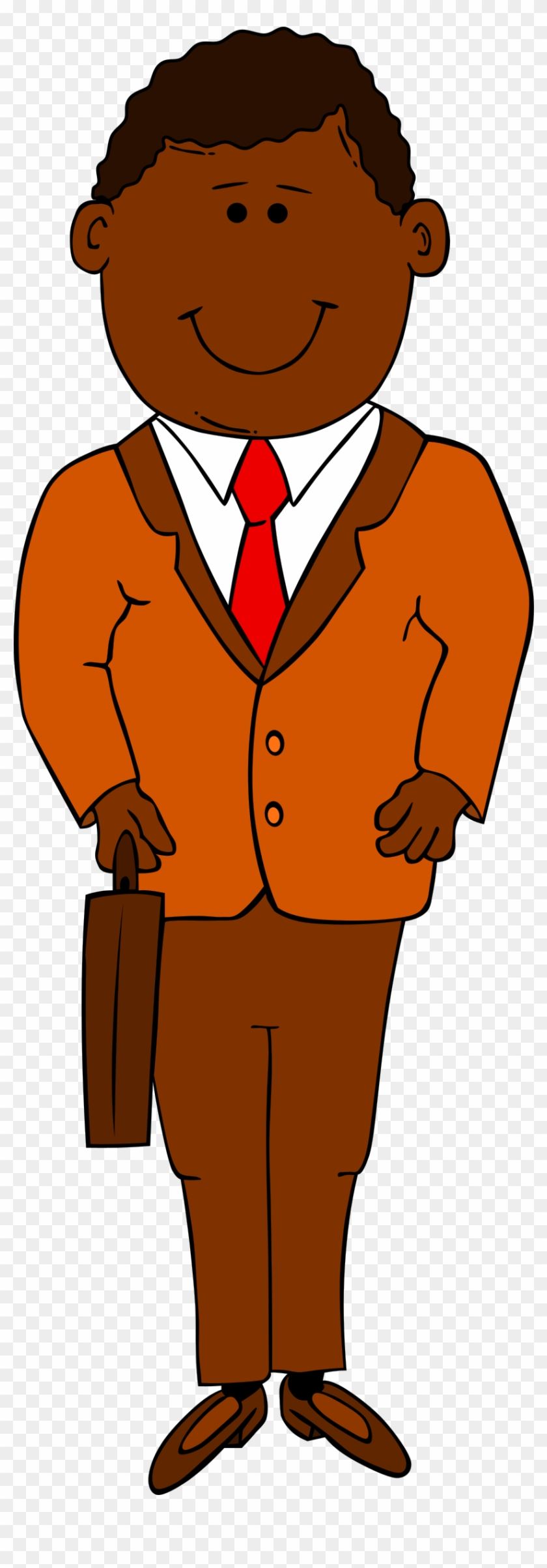 Big Image - Cartoon Man In Suit #163865