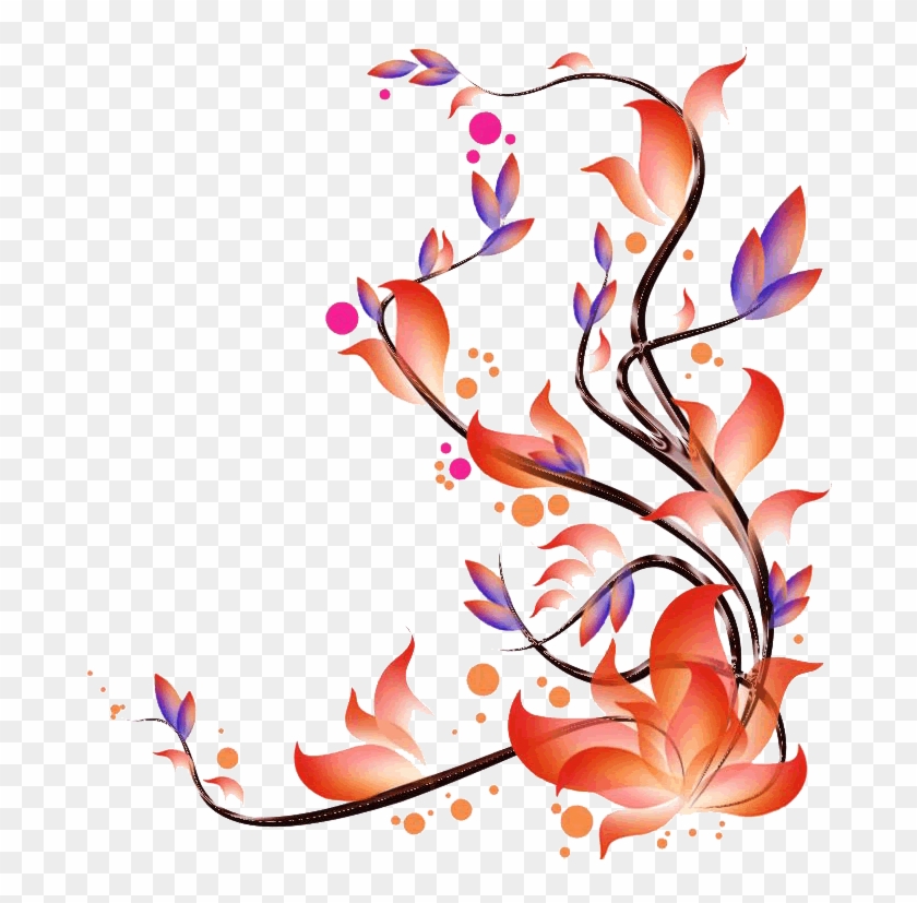 There Is 52 Beautiful Flower Boarder Free Cliparts - Flowers Vector Png #862268