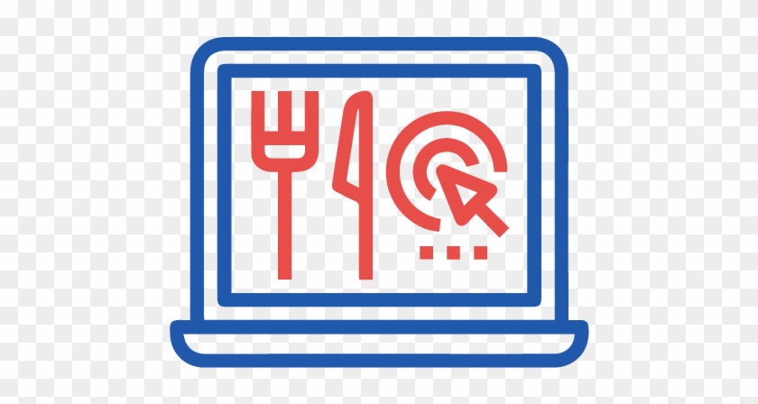 Restaurant Website Building - Pictogramme Ordinateur #862753