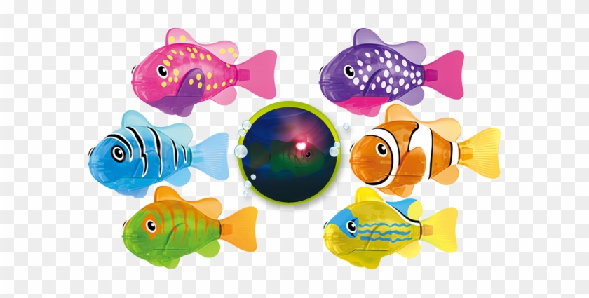 Robo Fish Vs Poissons - Goliath Led Bioptic Robo Fish #862857