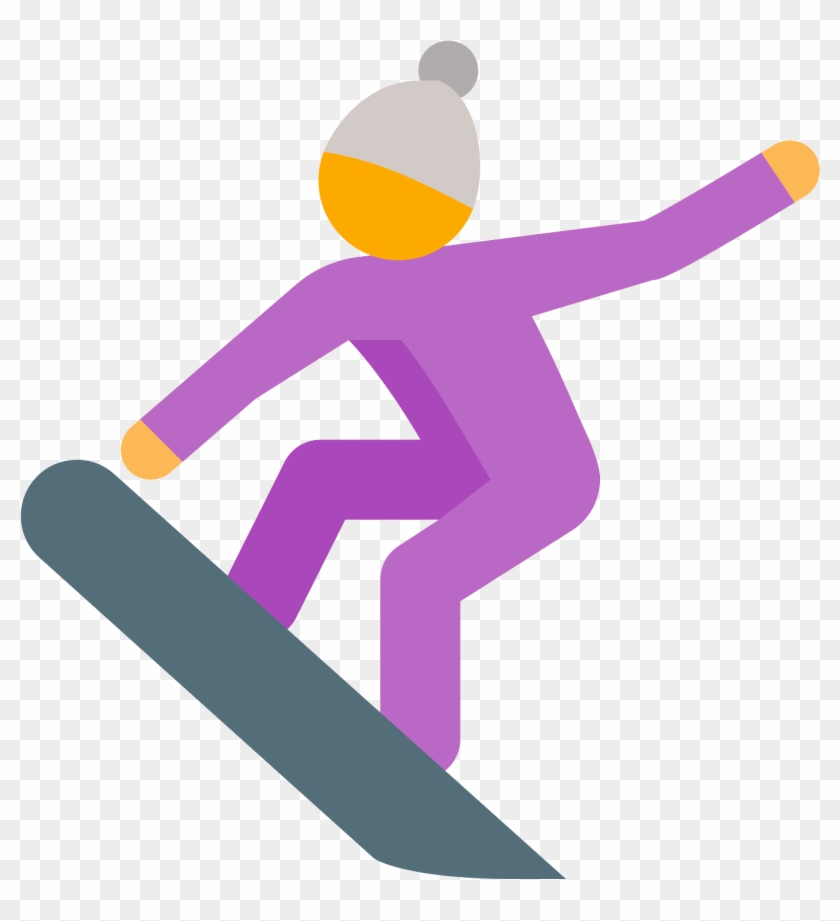 Snowboard Icon - Skier Turns #863140