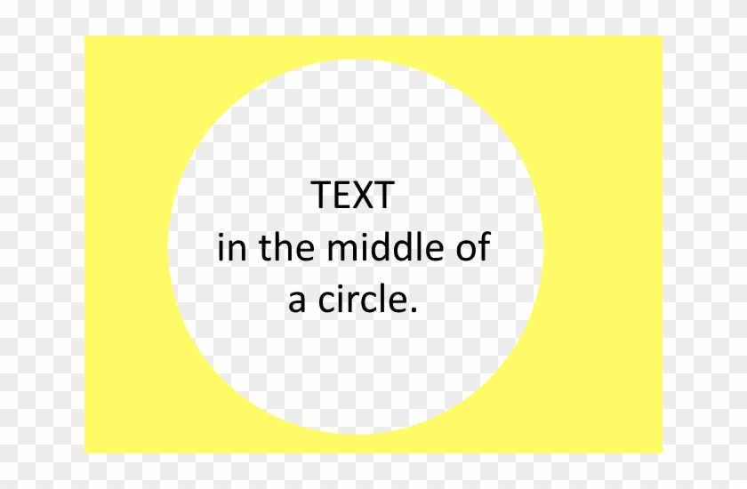 Spaced Middletext 52d9cd8 - Circle #863383