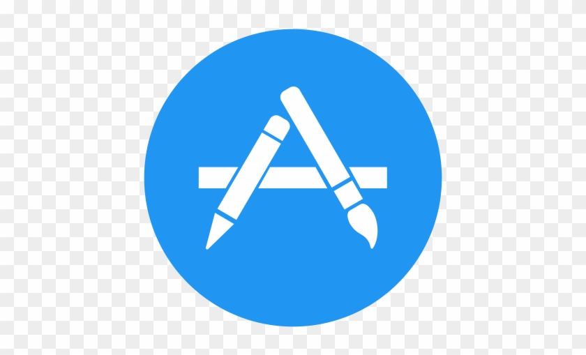 Apple App Store Icon - App Store Vector Logo #863865