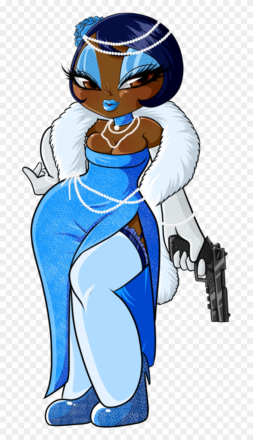 The Deadly Blue Rose By Meb90 - Cartoon #864019