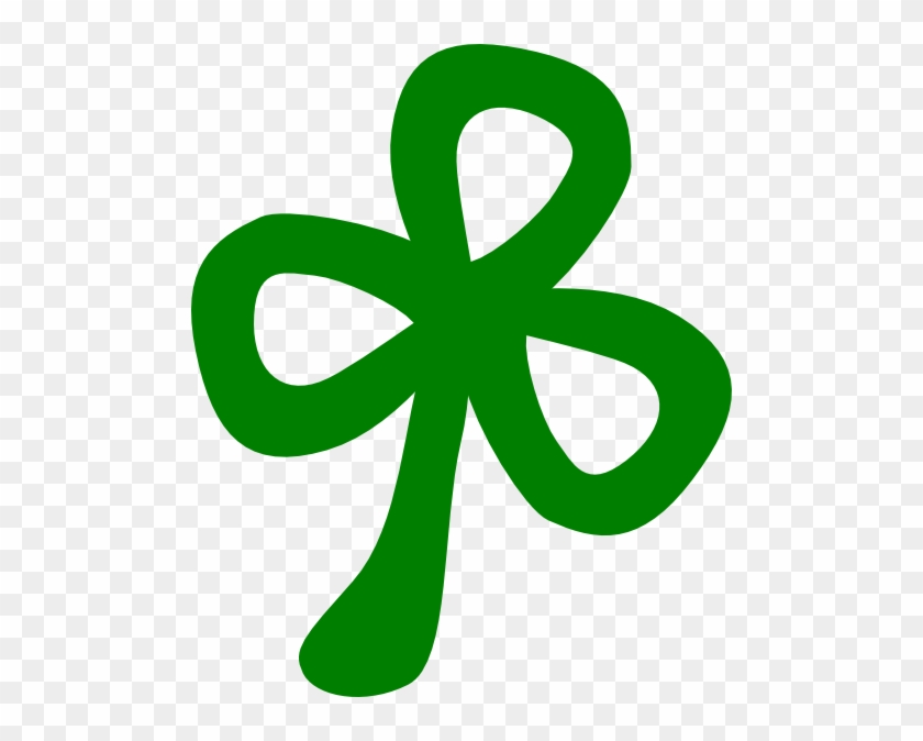 Clover Clipart Three - Three Leaf Clover Clipart #864489