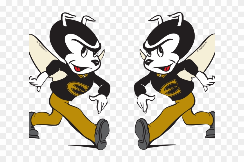 Hornet Mascot Clipart - Emporia State Hornets #864640