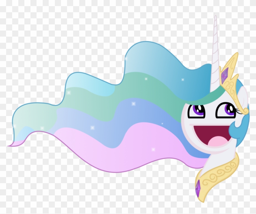 Princess Celestia Smiley - Princess Smileys #864931