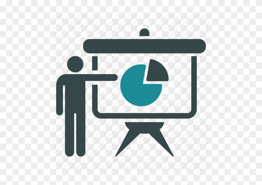 Chart Clipart Project Presentation - Project Presentation Icon #865195