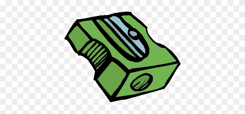 Taille Crayon Clipart - Clipart Green Pencil Sharpener #865378