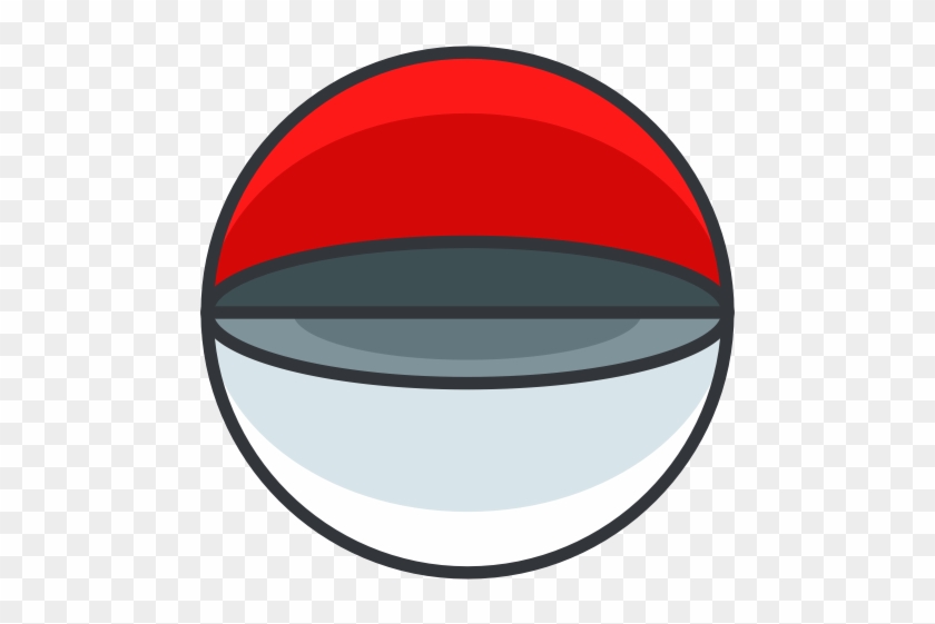 Pokeball Clipart Red - Pokebolas Abiertas #865901