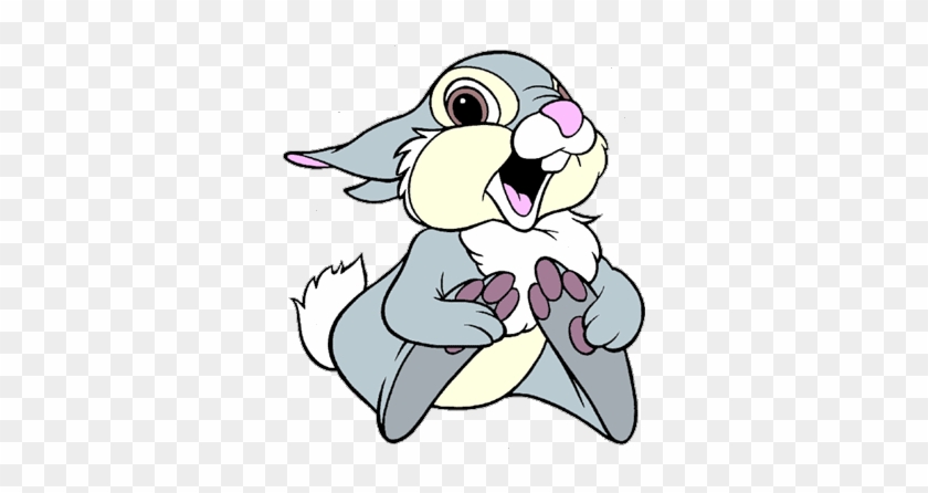 Bunny Clipart Snow White - Thumper If You Re Scared #866228