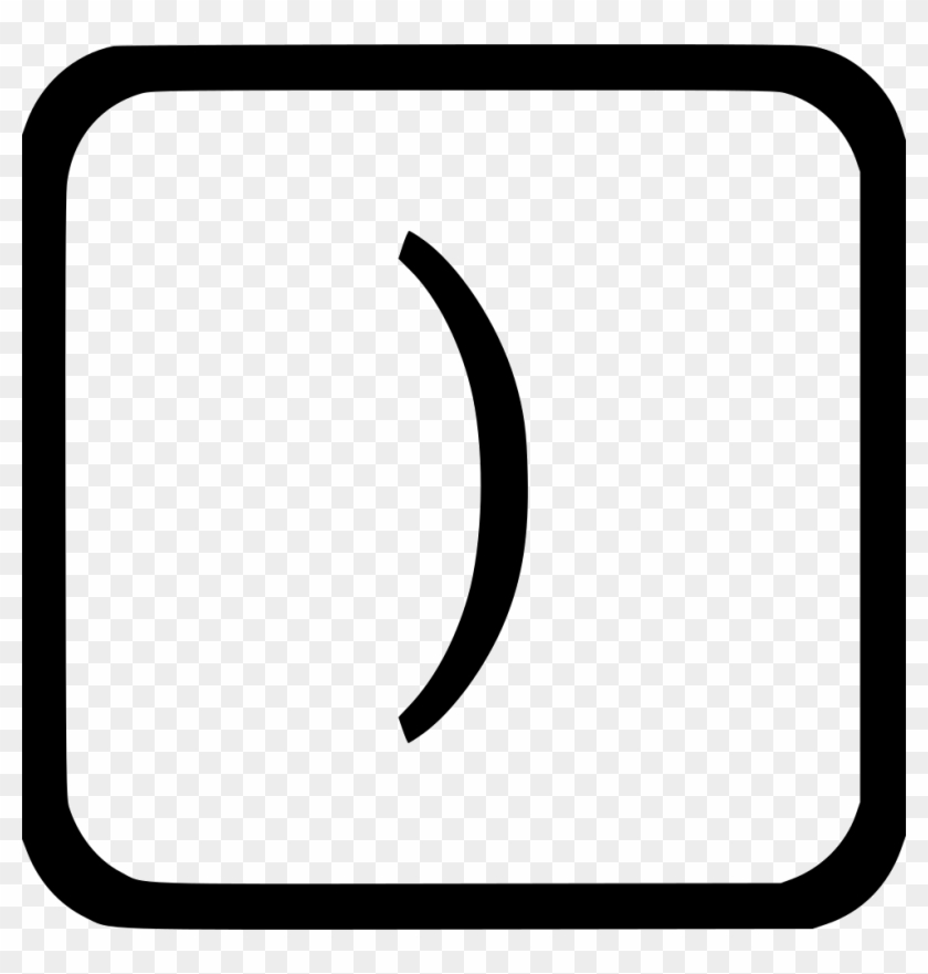 Bracket Sign Right Math Comments - Question Mark Free Icon #866345