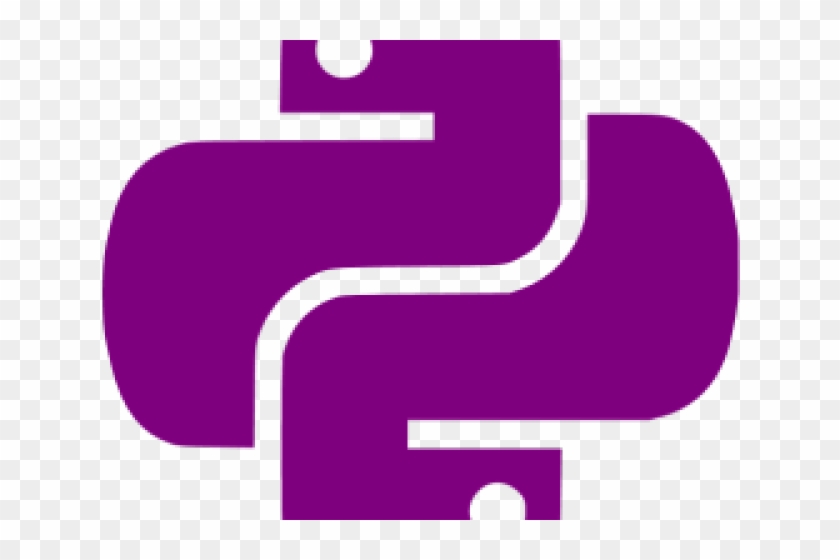 Python Logo Clipart Purple - Python Logo Clipart Purple #866421