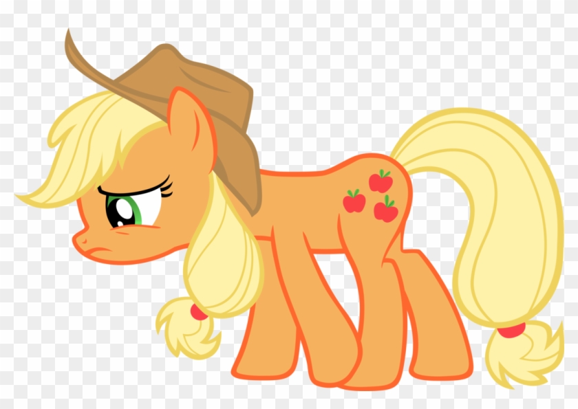 Sad Aj By Vunlinur - Little Pony Friendship Is Magic #867019