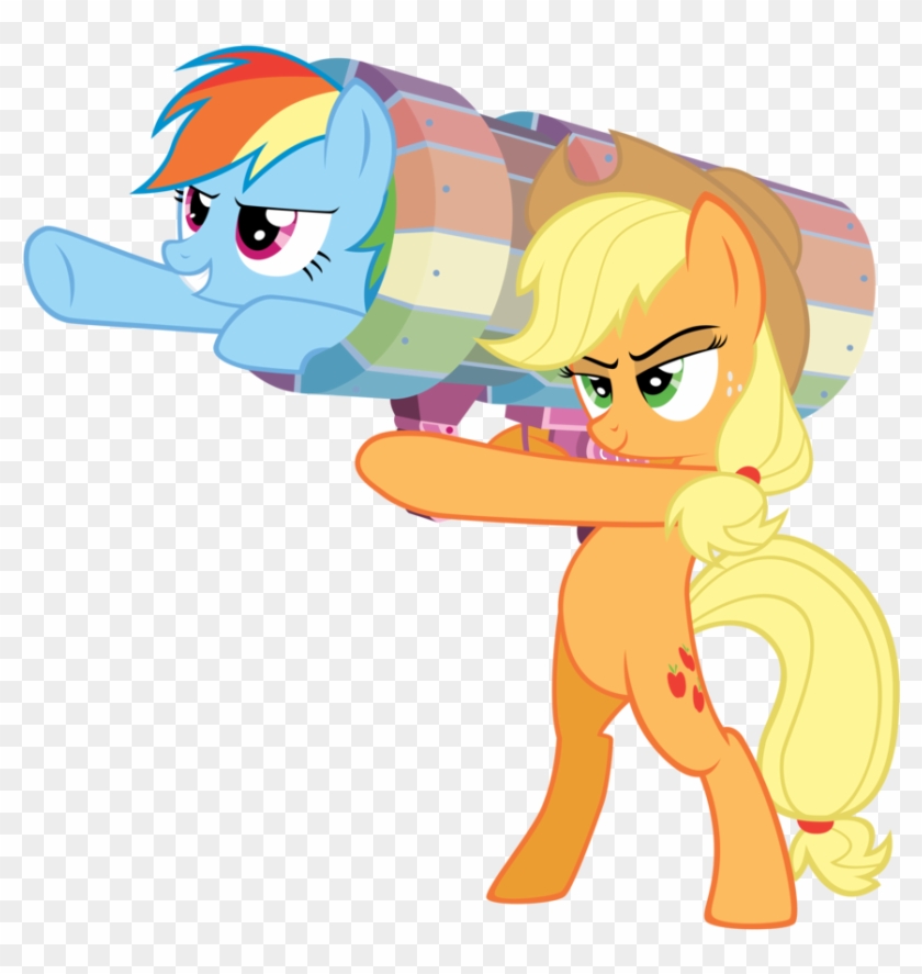 Rainbow Dash Apple Jack #867025
