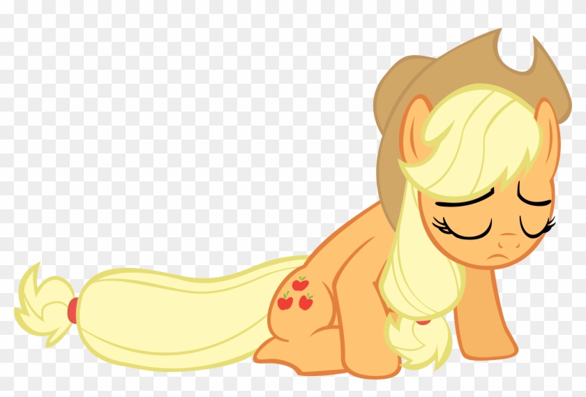 Mrnickster - Mlp Apple Jack Sad #867093