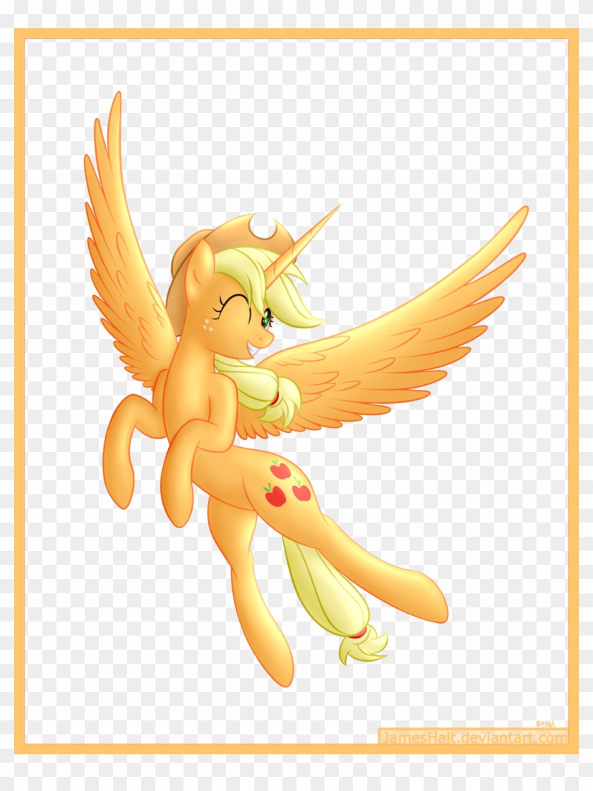 Alicorn Applejack By Jameshalt - Winged Unicorn #867540
