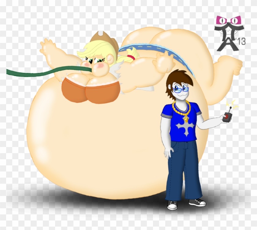 Pony Drew Eg Style With Inflated Applejack - Mlp Eg Base Applejack #867553