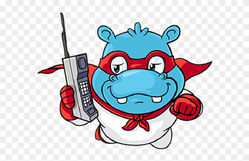 Hippopotamus Baby Cartoon Clip Art Images - Cartoon #868116