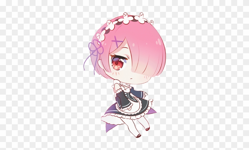 Picture - Re Zero Ram Chibi #868144
