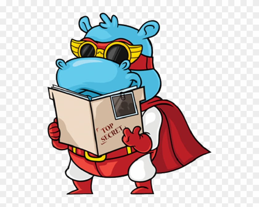 Hippo Clip Art - Cartoon #868170