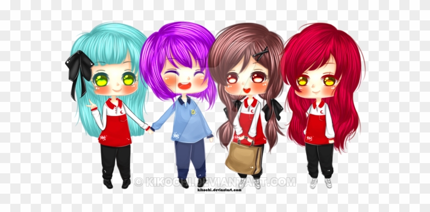 Chibi [ No Bg - 4 Best Friends Cartoon #868186
