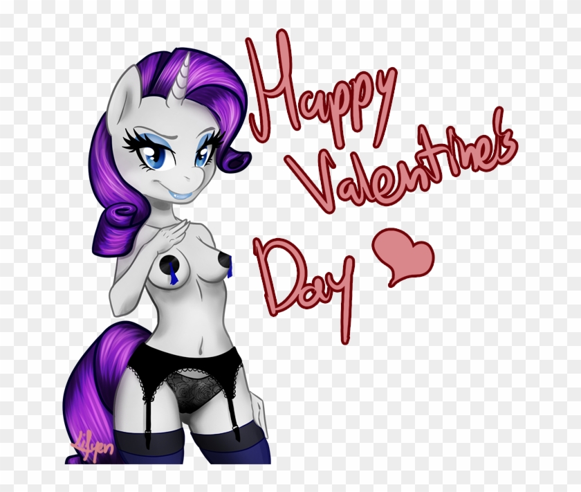 Rarity For Valentine's Day By Lifyen - Twilight Sparkle Valentine #868394