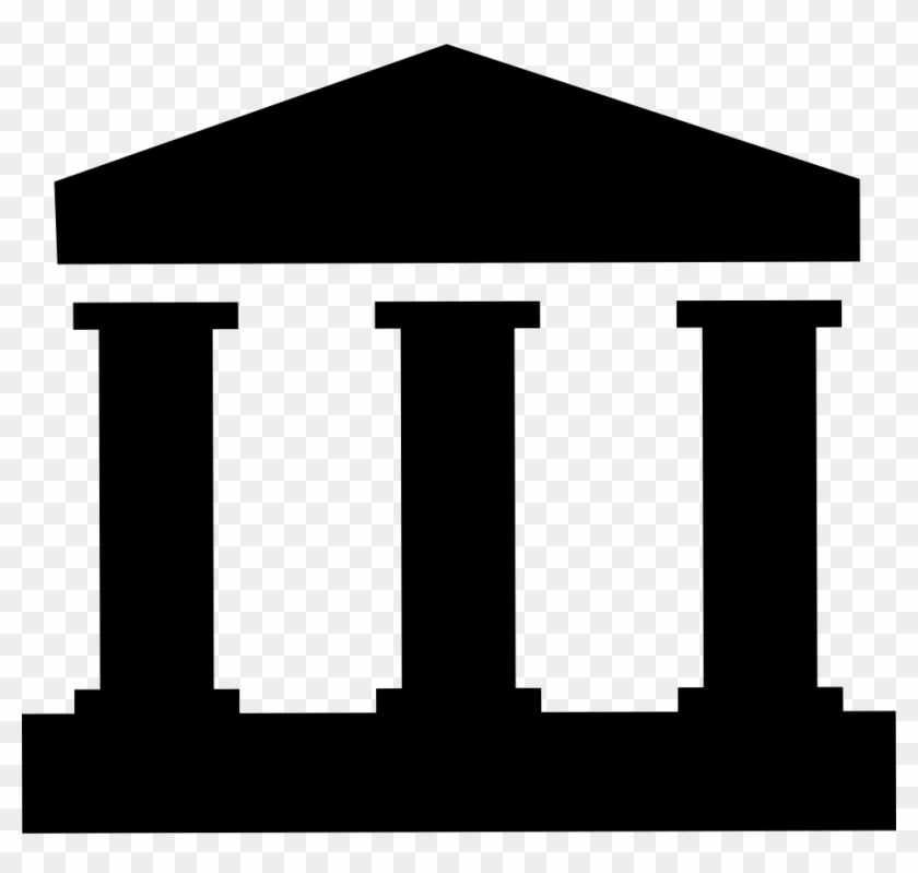 Temple Building With Columns Comments - Columns Icon Png #868448