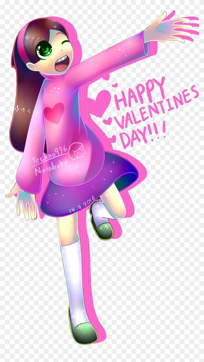 Mabel Pines Valentines Day By Nasabobu Mabel Pines - Cartoon #868456