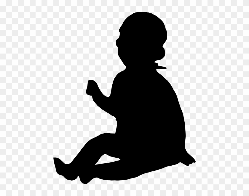 Free Png Baby Silhouette Png Images Transparent - Baby Silhouette Png #868972