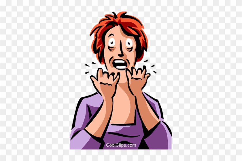 Frustration Royalty Free Vector Clip Art Illustration - Cartoon #869676