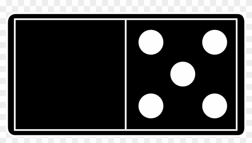 Domino Game Pieces Clipart - Circle #869758