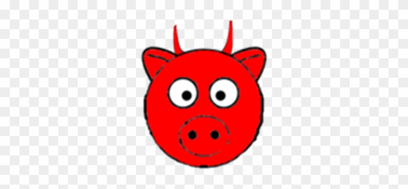 Devil Clipart Pig - Devil Clipart Pig #869846