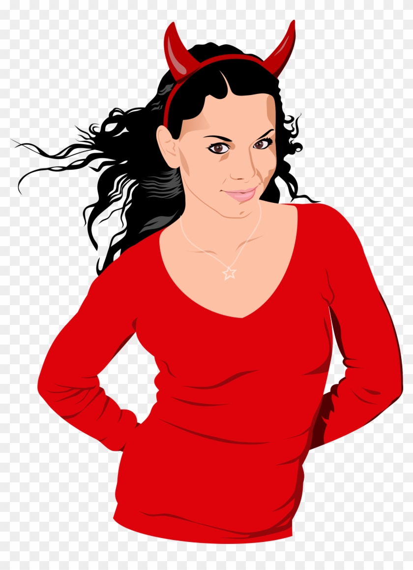 Clipart 929 Devil Girl By Rones - Devil Images Clip Art #869852
