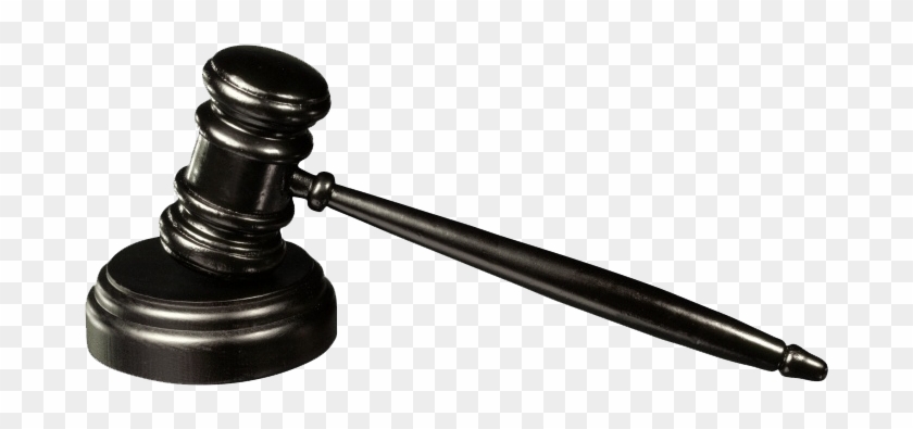 Judge Gavel Court Hammer Clip Art - Judge Hammer Black And White #870064
