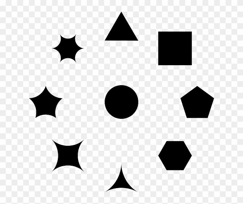 Polygons, Curved, Pentagon, Shapes, Square, Triangle - Geometry #870194