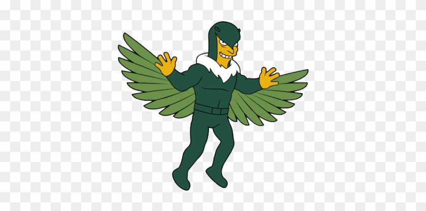 Vulture Spiderman Cartoon By Elnenecool - Springfield Punx #870485