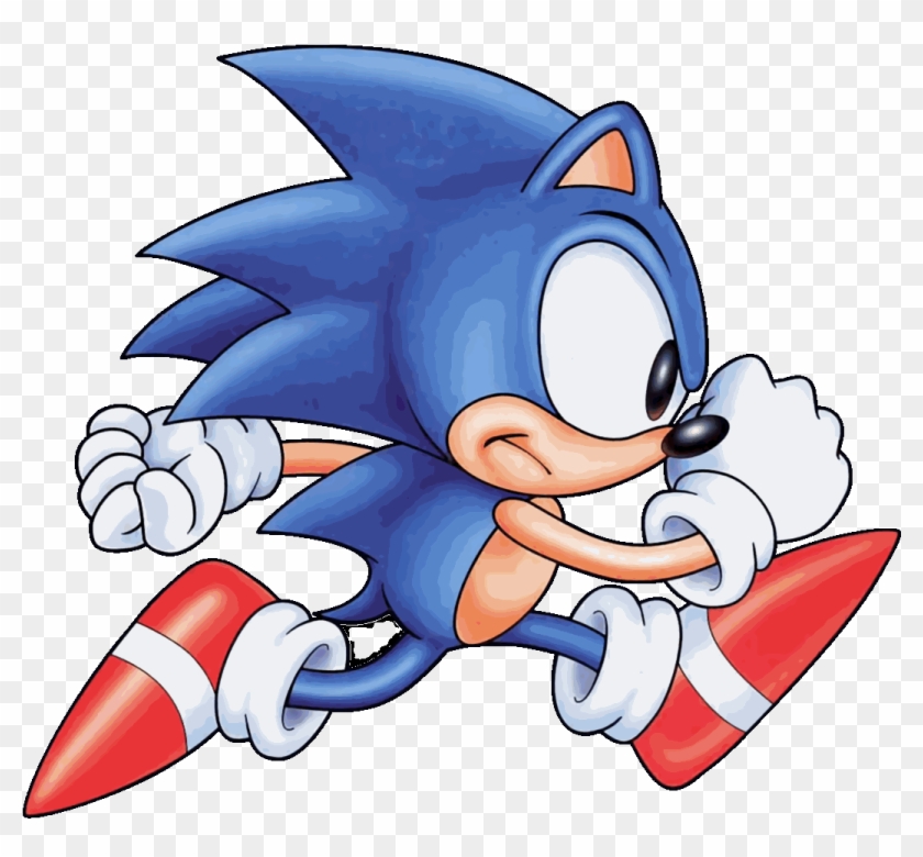 Sonic The Hedgehog Clipart 16 Bit - Fighting Polygon Team Meme #870608