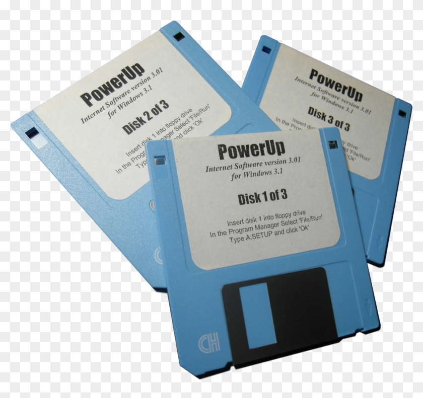 Powerup Internet Original Install Disks - Cpu #871091