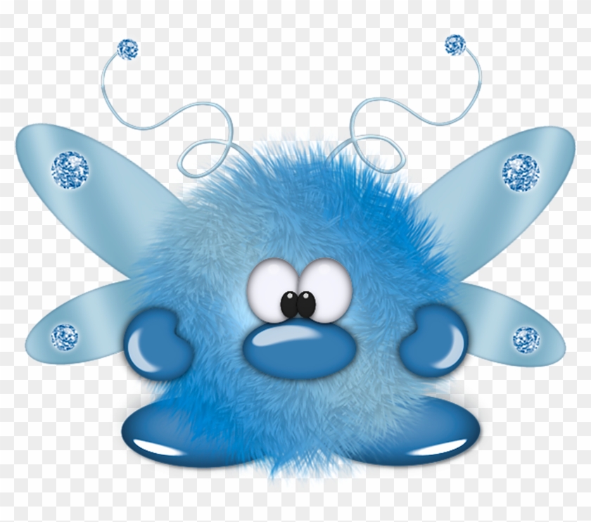 ○•‿✿⁀monster Mash‿✿⁀•○ - Cute Furry Monster Clipart #871614