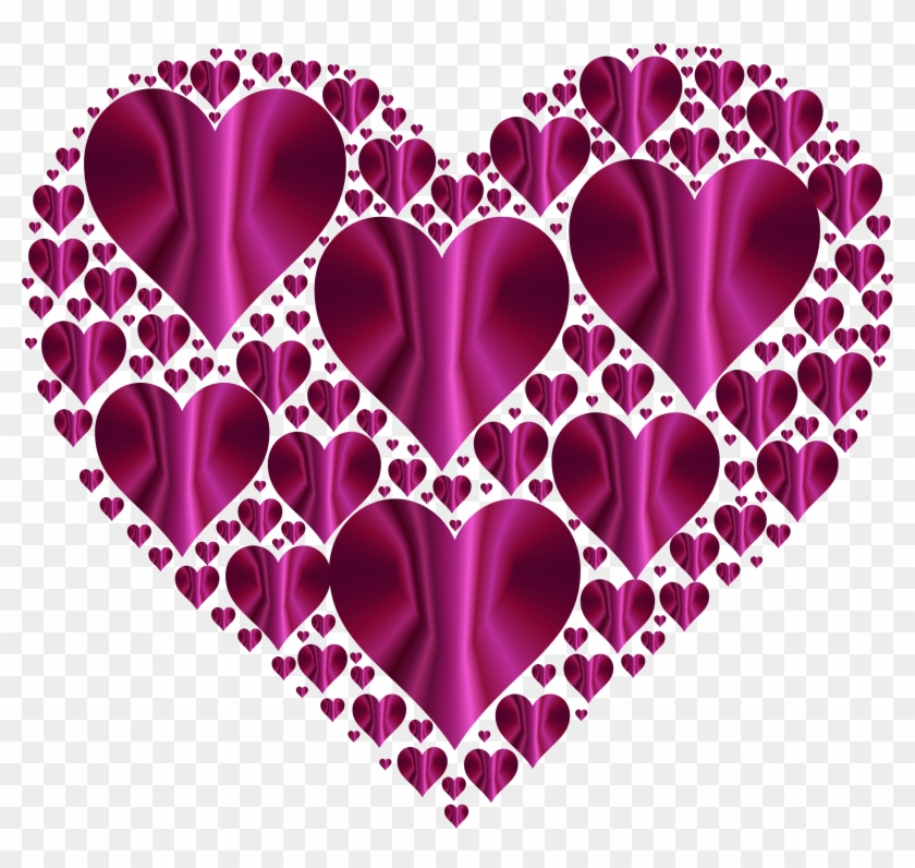 Pink Heart - Moving Animated Heart And Rose #871891