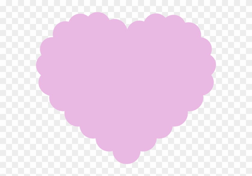 Pink Hearts Clip Art - Light Purple Heart Png #871957