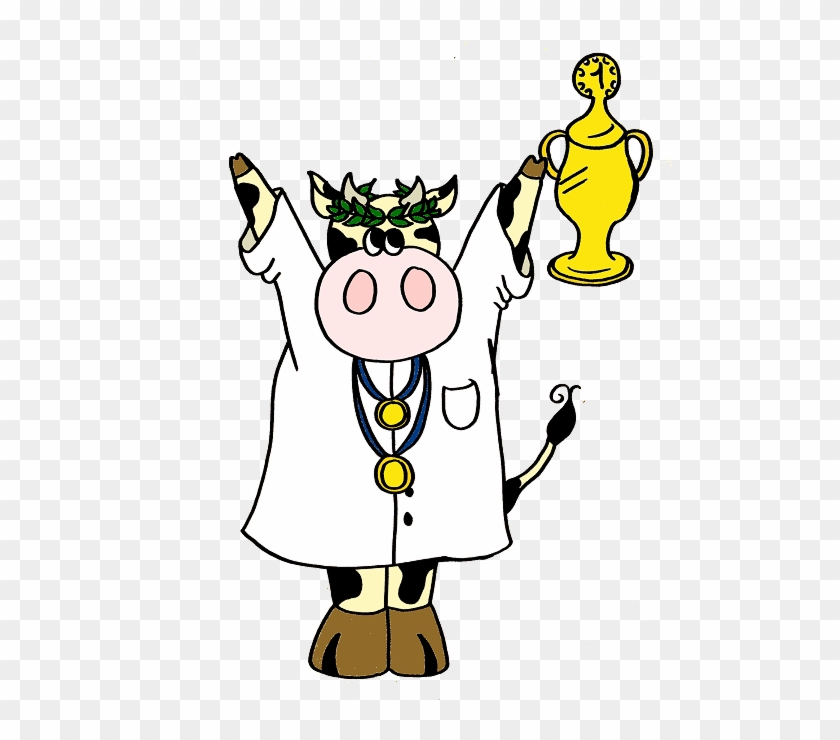 Medal-cow - Cartoon #872288