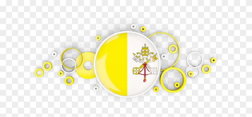 Vatican City Flag Shower Curtain #872309