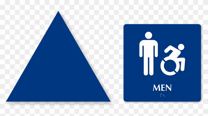 Zoom, Price, Buy - Compliancesigns Plastic Ada All Gender Restroom Sign, #872588